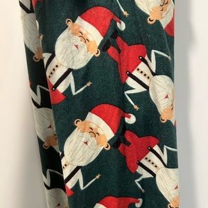 Lularoe Santa Leggings